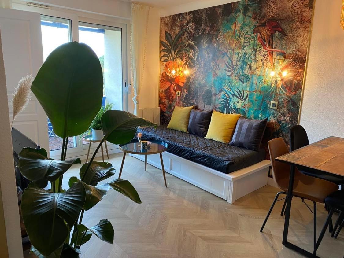 Appartement Cosy Avec Piscine, Acces Direct Plage ラカノー エクステリア 写真